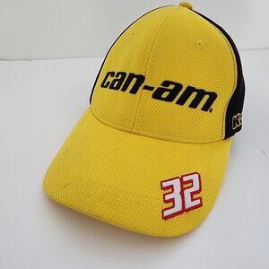 Kappa Can-Am 32 Go-Fas Racing yellow black baseball‎ cap hat OS